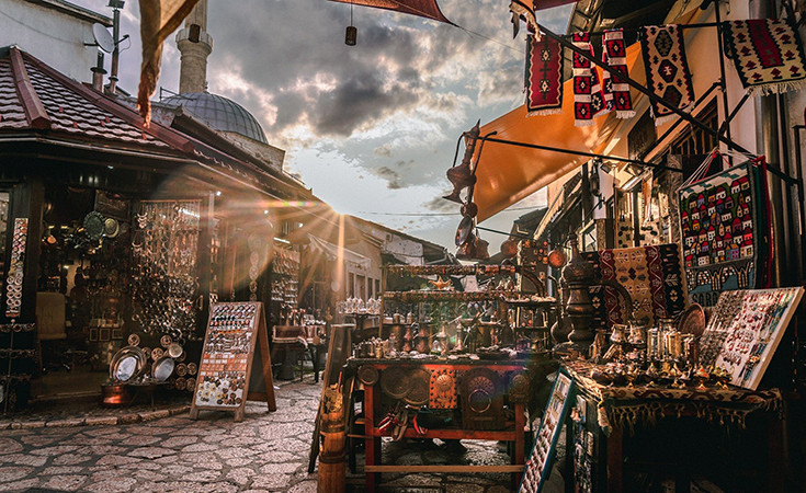بوابة البوسنة اماكن التسوق في سراييفو